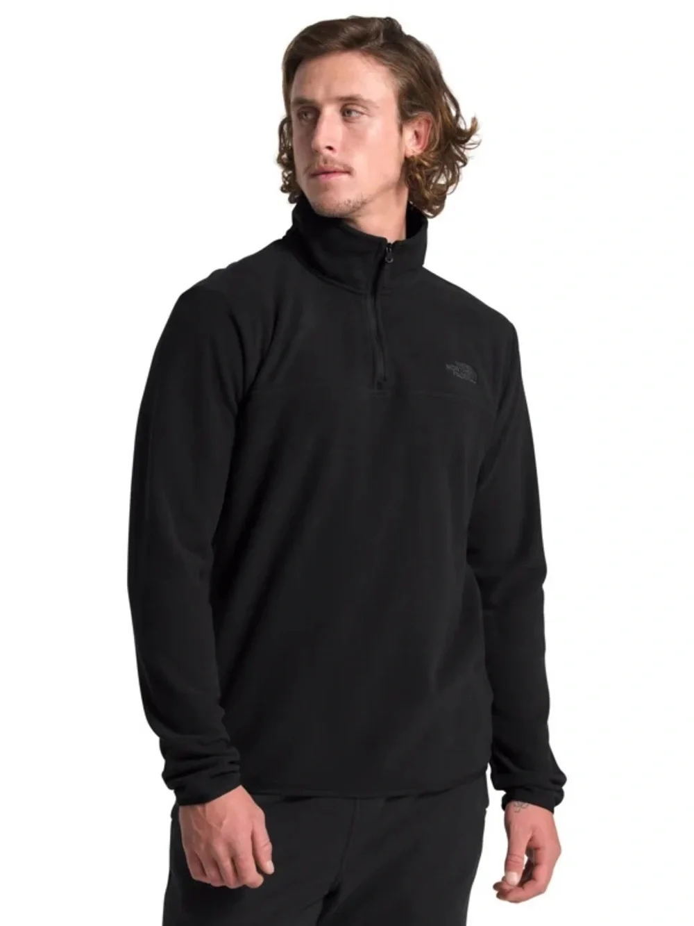 The North Face Men's Black Half-Zip Performance Fleece